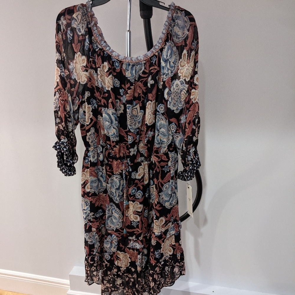 Hale Bob Off-The-Shoulder Dress
